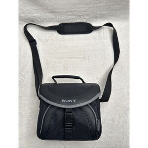 Sony LCS-X20 Black Camera Camcorder Shoulder Carry Bag Travel Storage